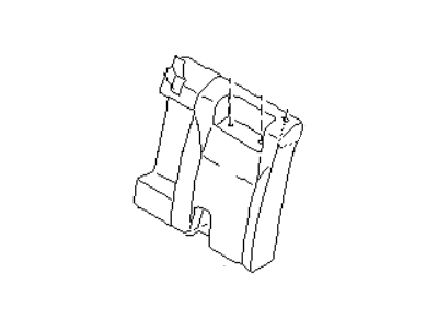 Infiniti 88670-0J210 Trim Assy-Rear Seat Back,LH