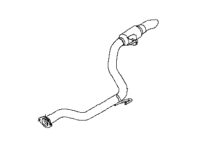 2018 Infiniti QX60 Exhaust Pipe - 20350-6JA0A