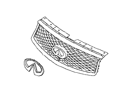 Infiniti Grille - 62310-5NA3A