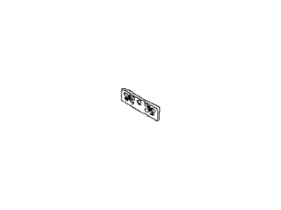 Infiniti 96210-1VT0A Bracket - Licence Plate