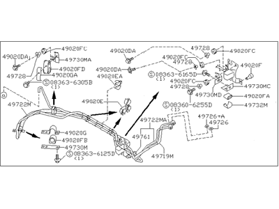 Infiniti 49710-64U20