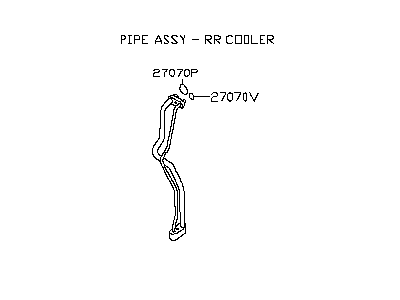 2013 Infiniti JX35 A/C Hose - 92462-3JA0A