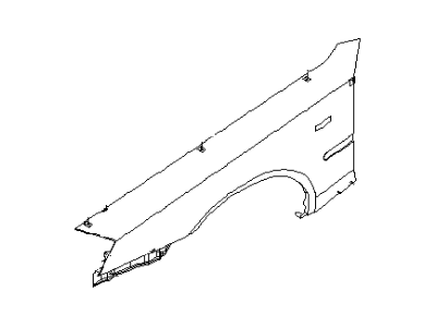 Infiniti 63100-CR930 Fender Front, RH