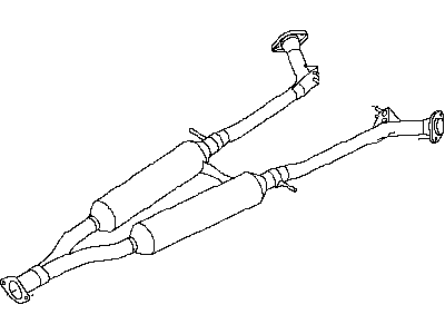 2007 Infiniti M35 Muffler - 20300-EG000