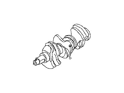 Infiniti Q50 Crankshaft - 12201-HG00F