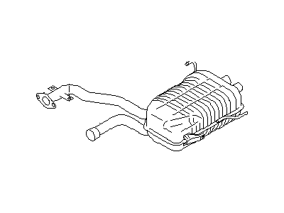 Infiniti Q45 Muffler - 20100-60U01