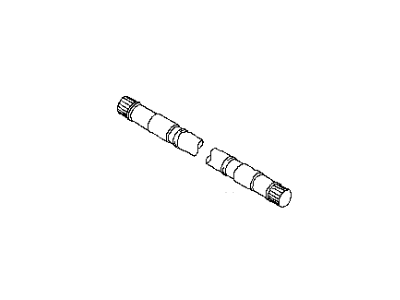 Infiniti G25 Axle Shaft - 39205-JK50A