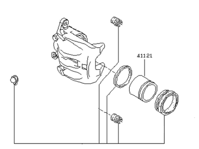 Infiniti 41120-CA025