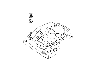 2007 Infiniti M45 Engine Cover - 14041-CL00B