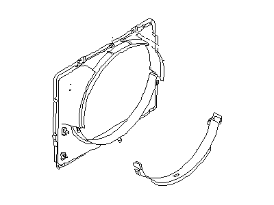 Infiniti 21475-67U00 SHROUD Assembly