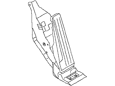 Infiniti 18002-JK60A Lever Complete-Accelerator,W/DRUM