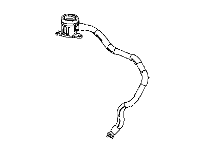 Infiniti 11823-HG00B Blow By Gas Hose