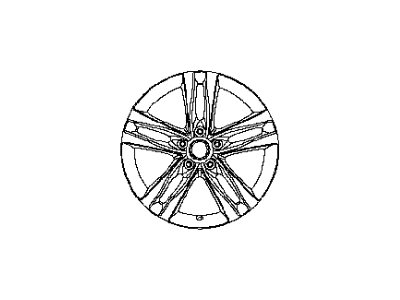 Infiniti D0C00-1NY8A Aluminum Wheel