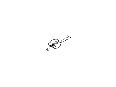 Infiniti A2010-60U01 Piston,W/PIN