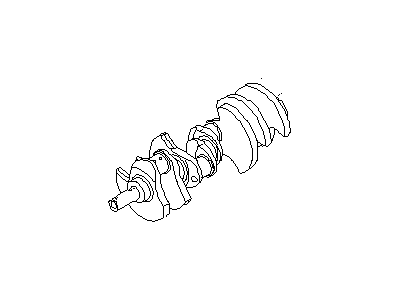 Infiniti Q45 Crankshaft - 12200-60U03