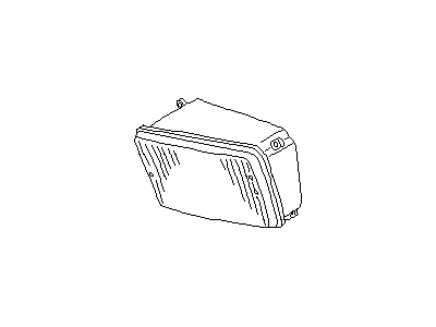 Infiniti Fog Light Lens - 26156-62J00