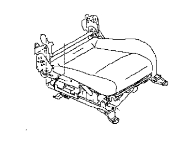 Infiniti 873A2-1MS3A Cushion & Adjuster Assy-Front,RH