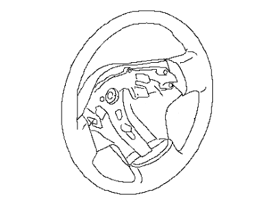 Infiniti QX56 Steering Wheel - 48430-ZQ30B