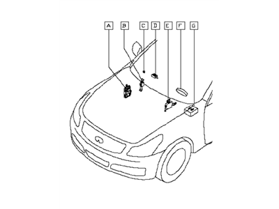 Infiniti M45 Body Control Module - 284B1-EJ24A