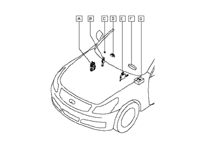 Infiniti M35 Body Control Module - 284B1-EJ24A