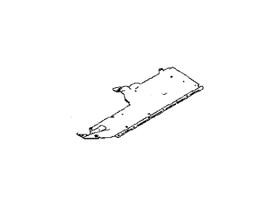 Infiniti 74815-4GA0B Cover - Floor Under, LH