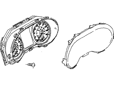 Infiniti 24810-4HB6A Instrument Combination Meter Assembly