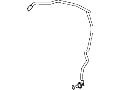 Infiniti 11826-HG01B Blow By Gas Hose