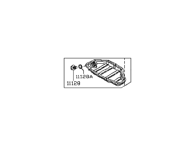 2009 Infiniti FX35 Oil Pan - 11110-1CA0B