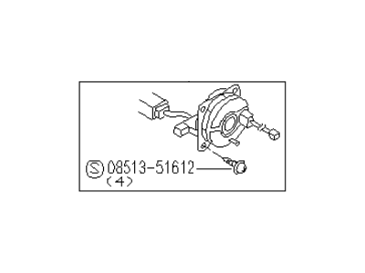 Infiniti B5554-10Y00 Steering Air Bag Wire Assembly