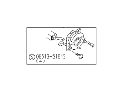 1997 Infiniti J30 Clock Spring - 25554-70F26