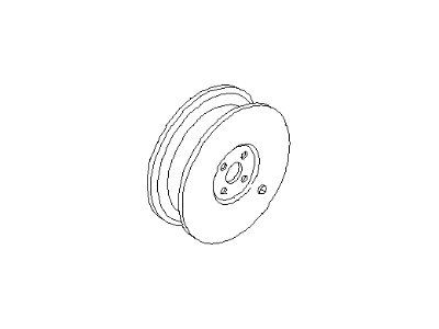 Infiniti 40300-F6626 Right Aluminum Wheel