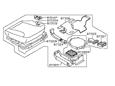 Infiniti 87300-AR612