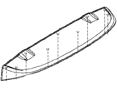 Infiniti QX56 Spoiler - 96030-1LB7A