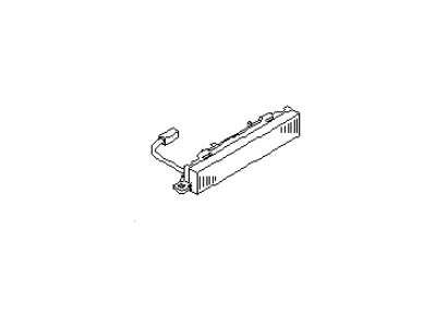 Infiniti 26590-AC500 Lamp Assembly-Stop,High Mounting