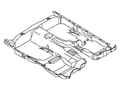 Infiniti 74902-AM811 Carpet Assy-Floor