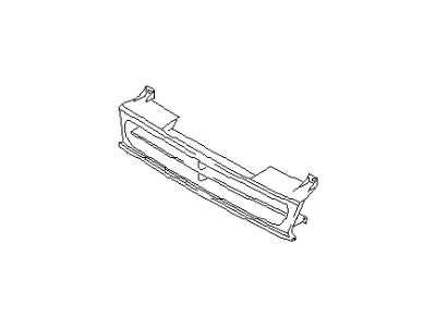 Infiniti 62310-F6665 Front Radiator Grille Assembly