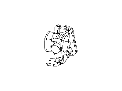 2012 Infiniti M56 Throttle Body - 16119-1CA0C