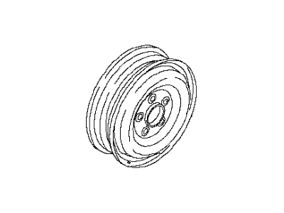 Infiniti G37 Spare Wheel - D0C00-1NL4A