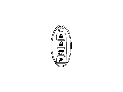 2010 Infiniti QX56 Car Key - 285E3-ZQ31B