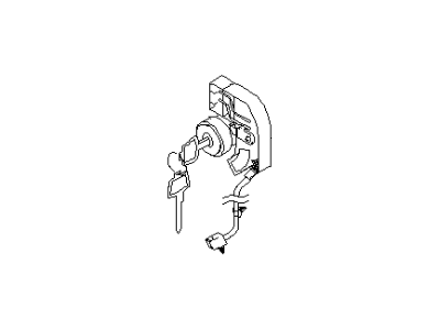 Infiniti I30 Door Lock Cylinder - H0600-41U10