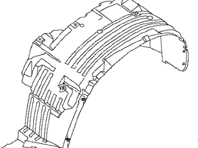 Infiniti QX56 Wheelhouse - 63831-7S600