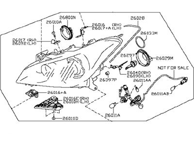 Infiniti 26010-1MA0D