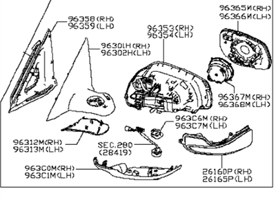 Infiniti 96301-4HK1A