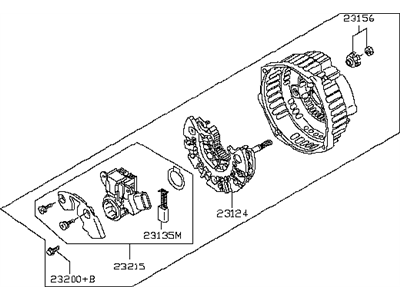 Infiniti 23127-JK01B