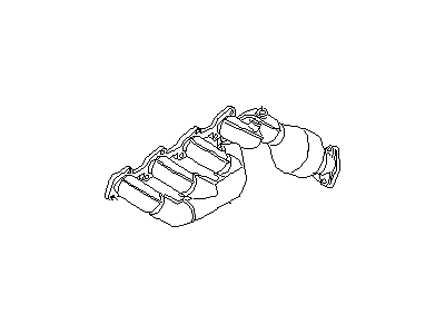 Infiniti 14002-67U10 Manifold Assy-Exhaust