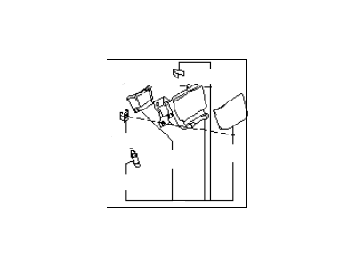 Infiniti 68800-40U10 Ashtray-Instrument