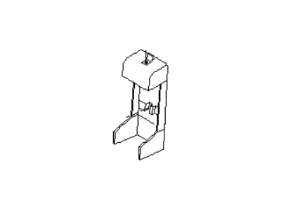 Infiniti 88630-AR613 Trim Assembly-Back,Rear Seat Center