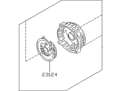 1998 Infiniti QX4 Alternator Case Kit - 23127-0W401