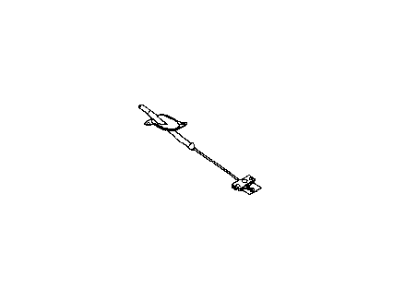 Infiniti Q50 Parking Brake Cable - 36402-4GF0A