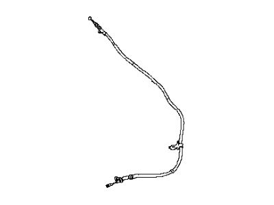 Infiniti M35h Parking Brake Cable - 36531-1MA0B